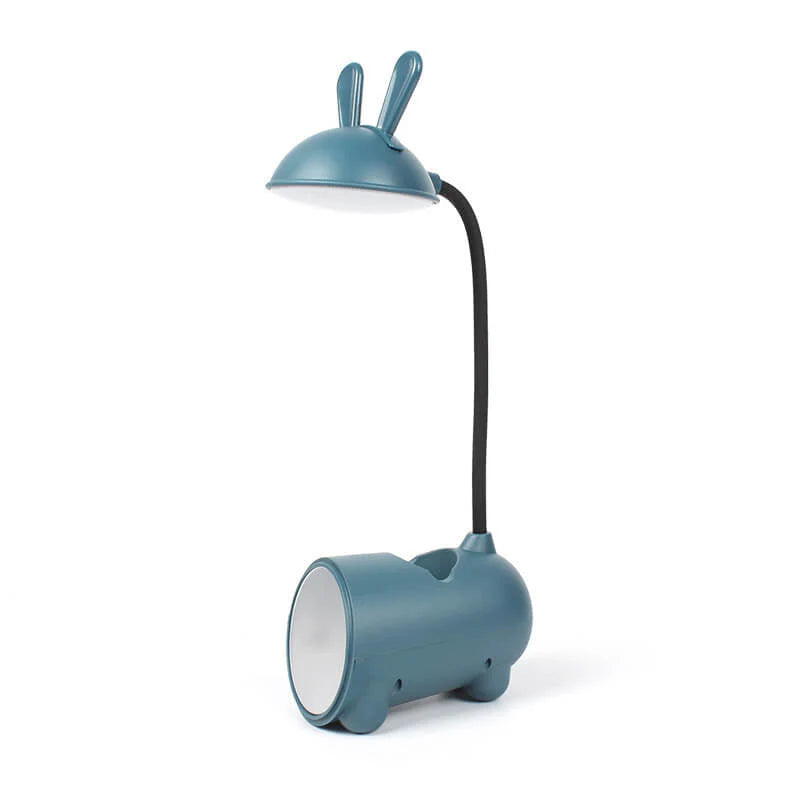 Desk Lamp Rabbit Design & Pen Holder USB Rechargeable
