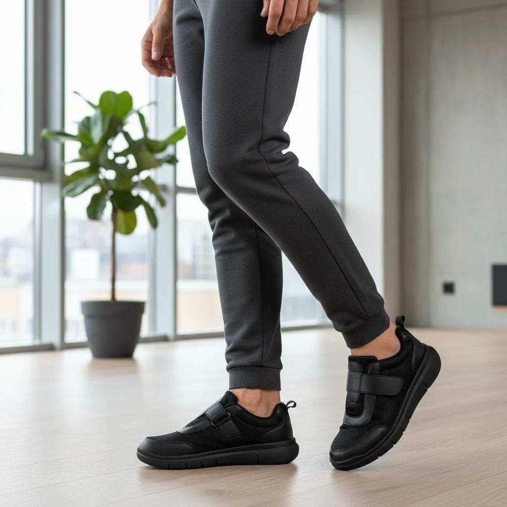 Diabetic Shoes Extra-Wide Fit Orthopedic Support Breathable Mesh