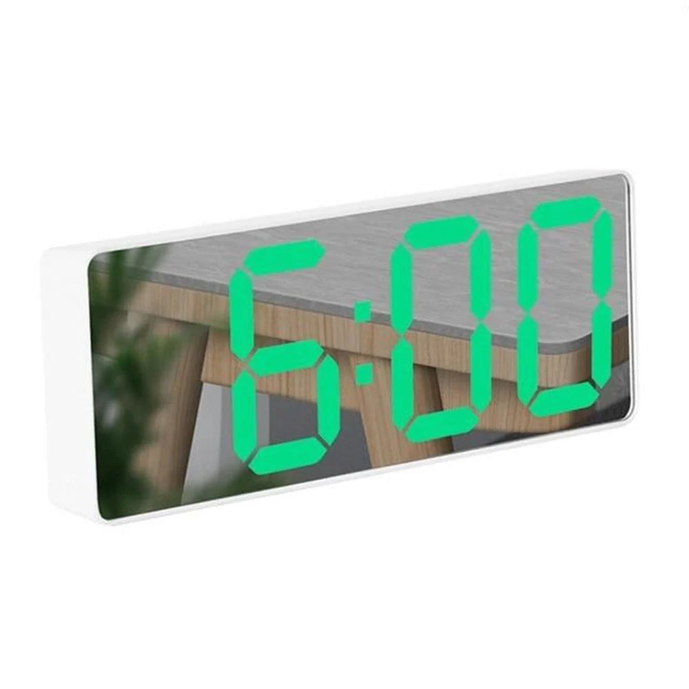 Digital Alarm Clock LED Time & Temperature Display