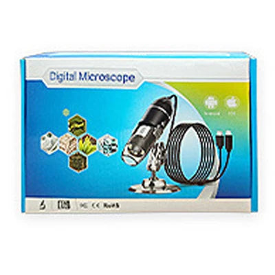 Digital Microscope 1600× Magnification USB-Powered