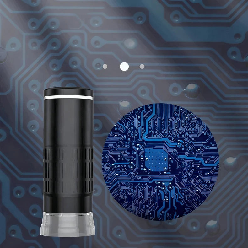 Digital Microscope 1600x Magnification USB-Powered Live Viewing