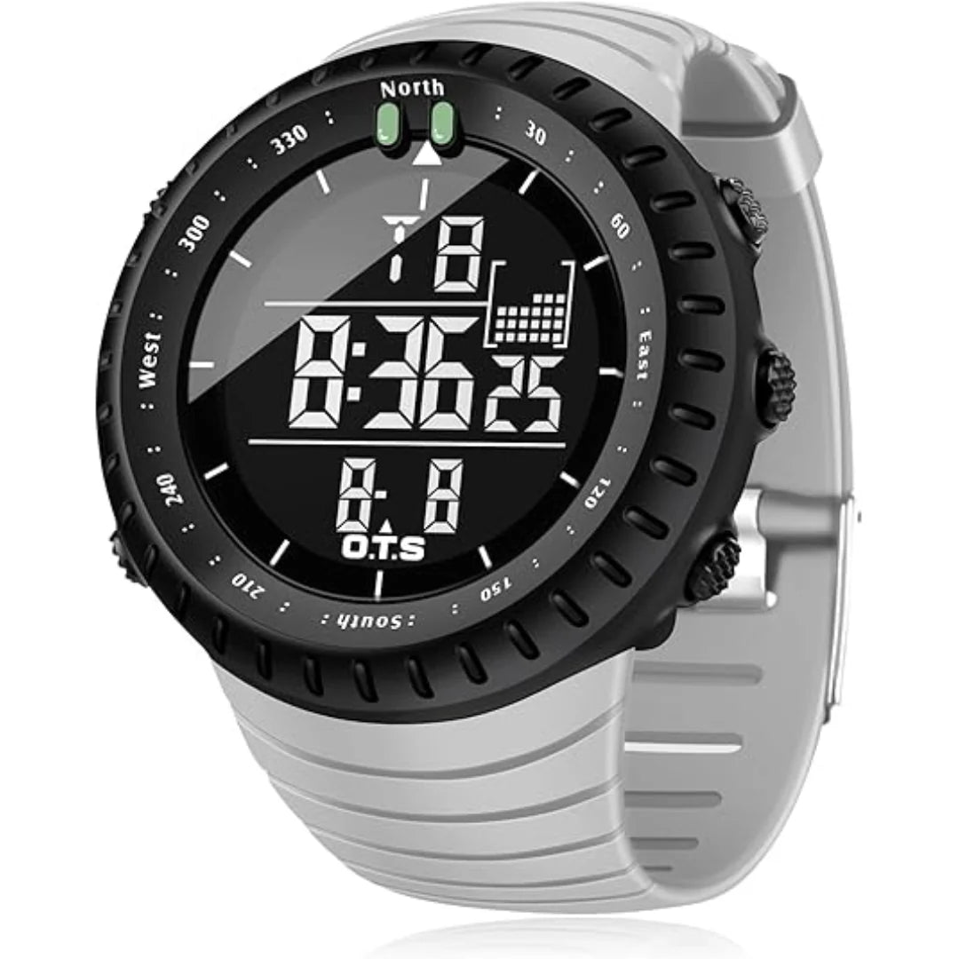 Digital Watch Waterproof & Shock-Resistant LED Backlight