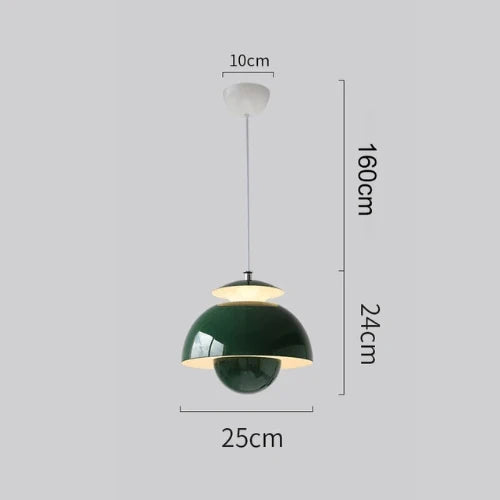 Dining Pendant Light Scandinavian Integrated LED & Hidden Diffuser