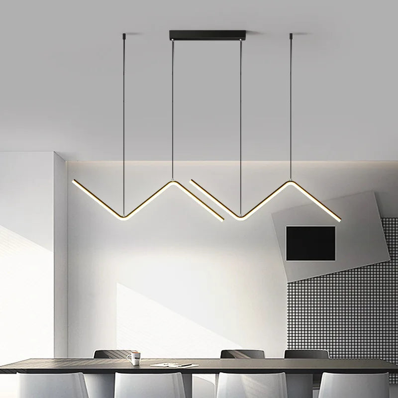 Dining Pendant Light Spun Aluminium Lightweight & Adjustable Drop