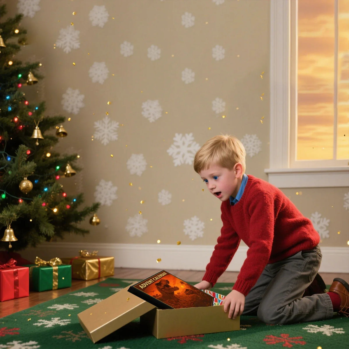Dinosaur Advent Calendar 24 Plastic Figures Educational Facts