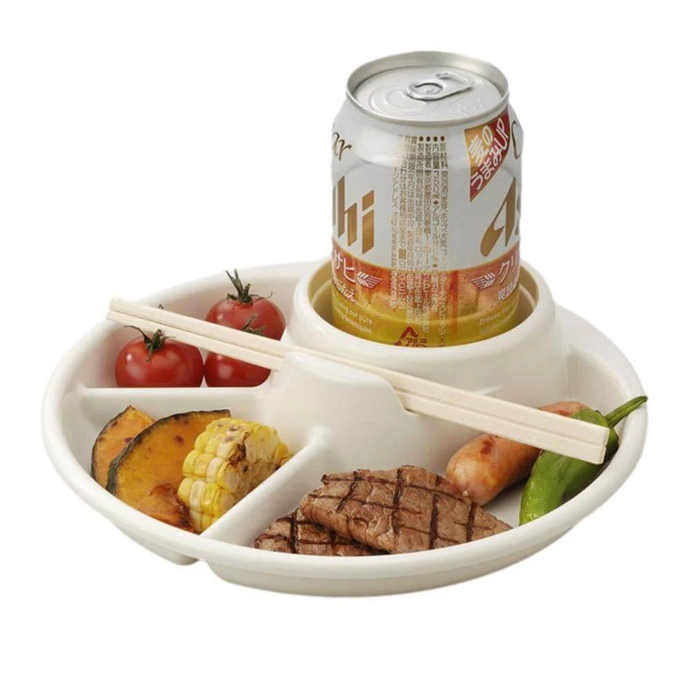 Divided Dinner Plate Portion Control Dishwasher & Microwave Safe