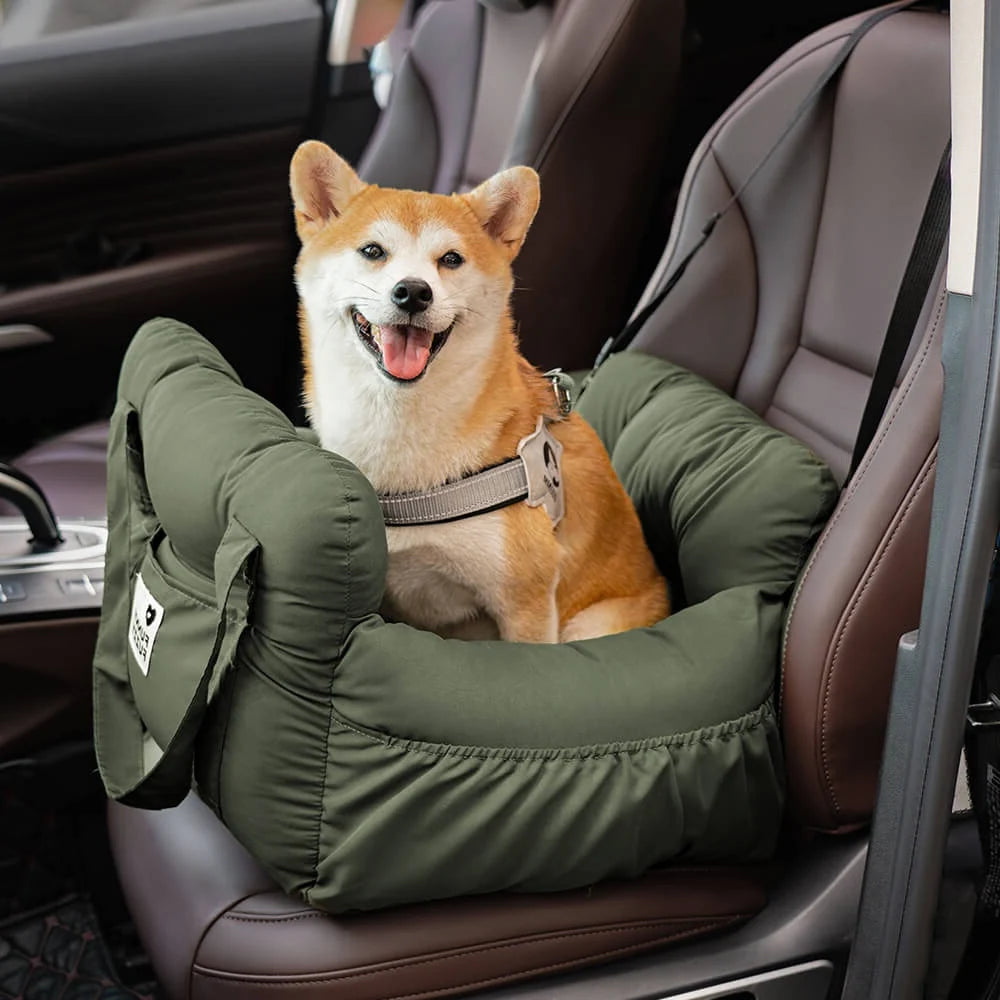 Dog Booster Seat Padded Adjustable Straps & Tether