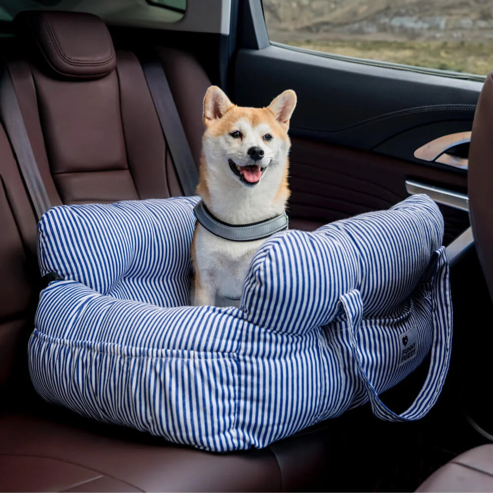 Dog Booster Seat Padded Adjustable Straps & Tether