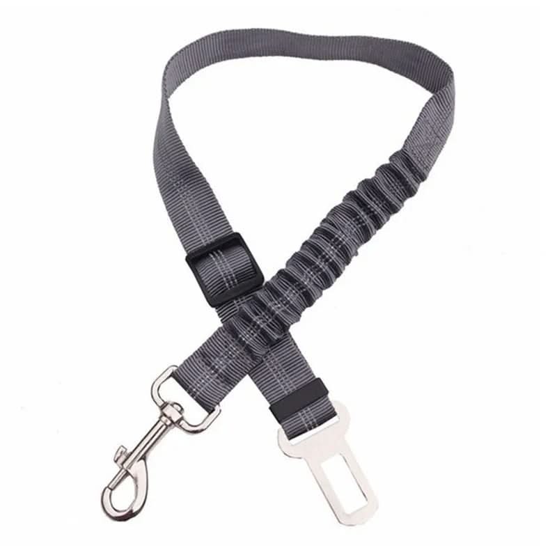 Dog Car Safety Belt Adjustable Nylon With Shock Absorber