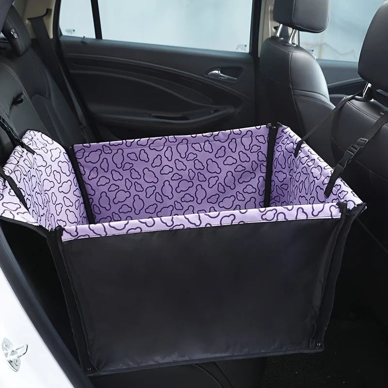 Dog Car Seat Cover Waterproof Padded Non-Slip