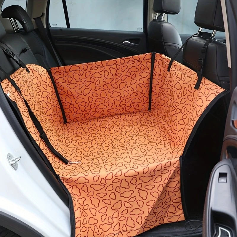 Dog Car Seat Cover Waterproof Padded Non-Slip