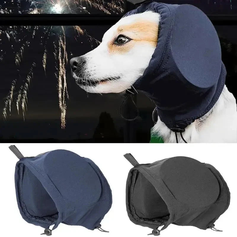 Dog Ear Protectors Noise-Reducing Breathable Polyester S-XL