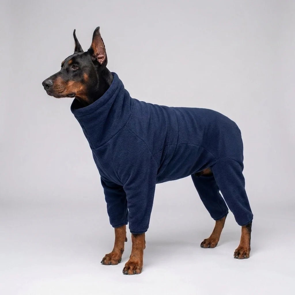 Dog Fleece Suit Full-Body Warm Insulating One-Piece