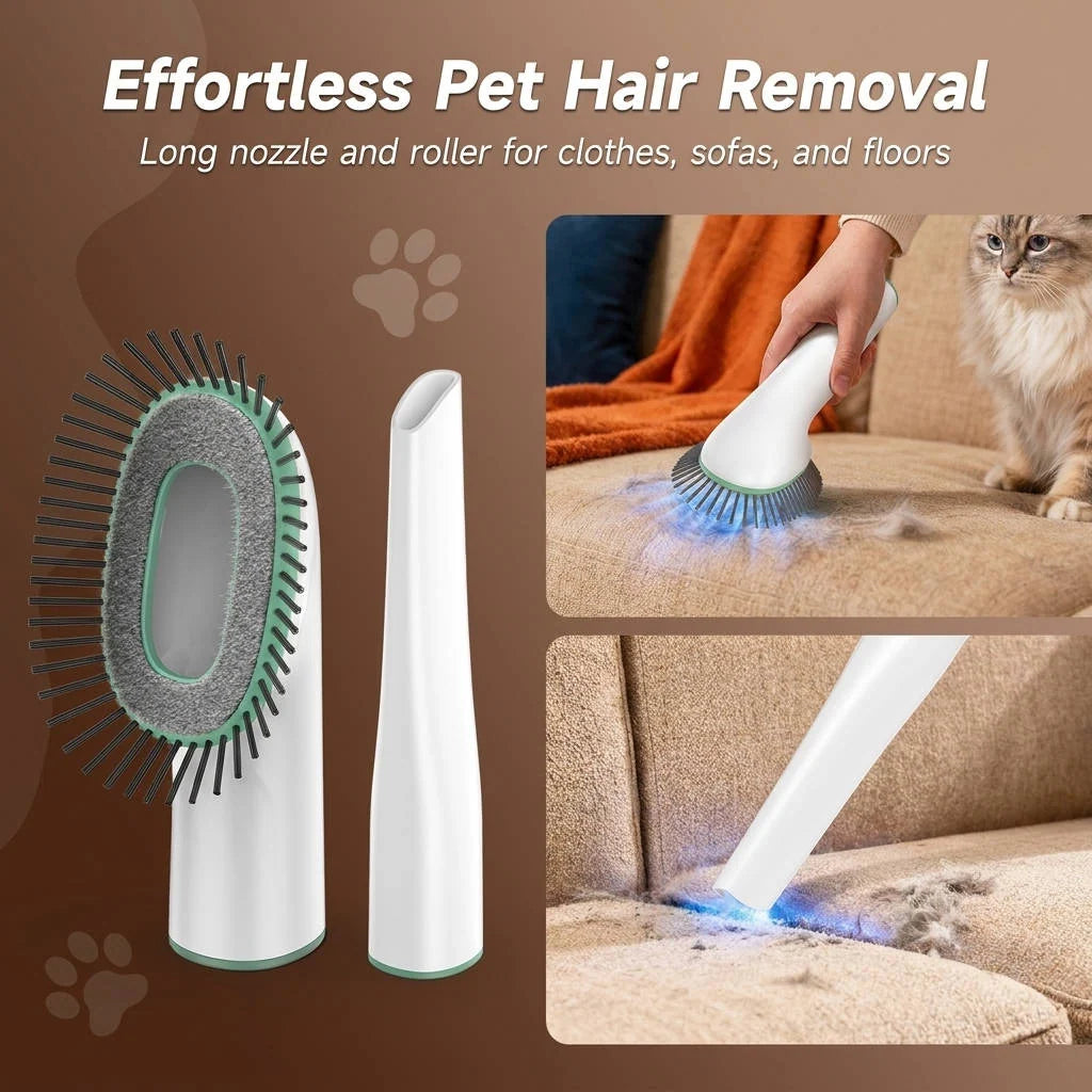 Dog Grooming Vacuum Large Dustbin & 3-Level Suction
