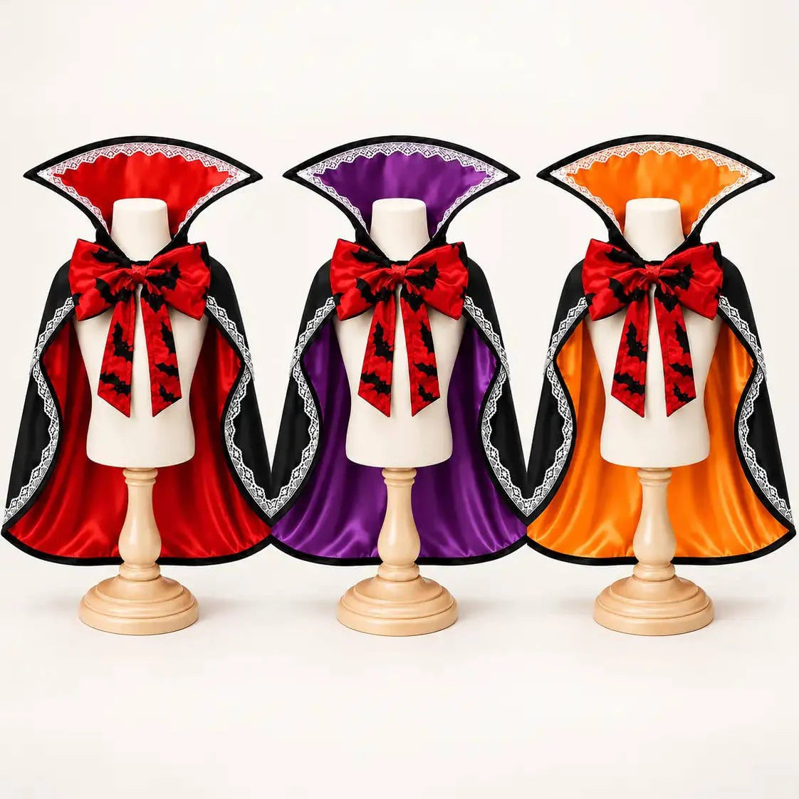 Dog Halloween Cape Vampire Design Adjustable Straps