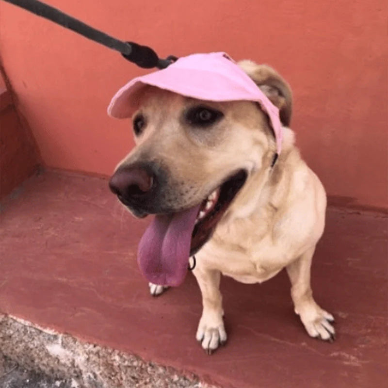 Dog Hat Adjustable Sun Visor Sun Protection