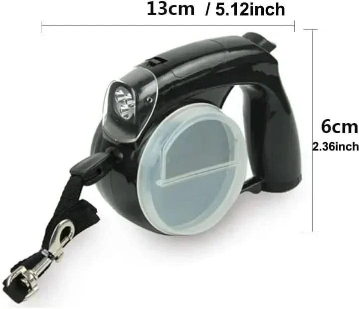 Dog Leash Adjustable Reflective Nylon Anti-Slip Grip