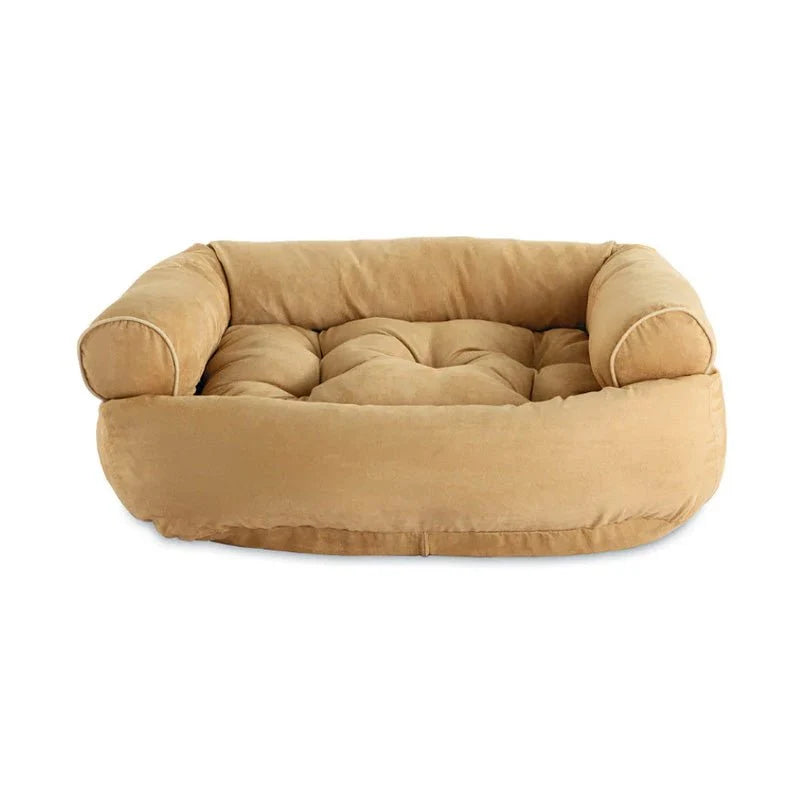Dog Sofa Bed Orthopedic Pressure-Relieving Raised Sides Machine-Washable