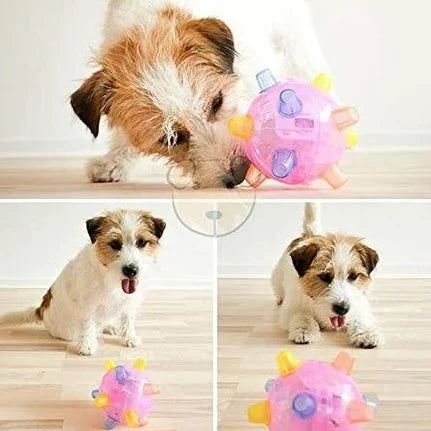 Dog Toy Motion-Activated LED Durable & Non-Toxic