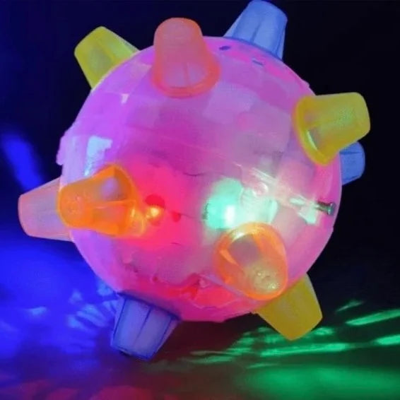 Dog Toy Motion-Activated LED Durable & Non-Toxic