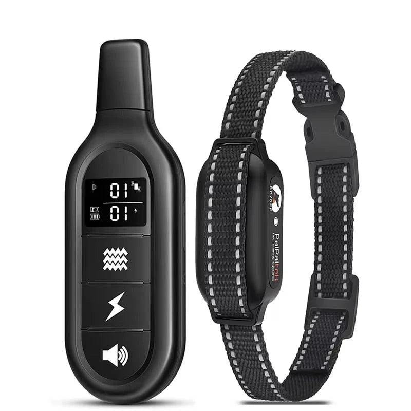 Dog Training Collar Remote Control Water-Resistant USB Rechargeable