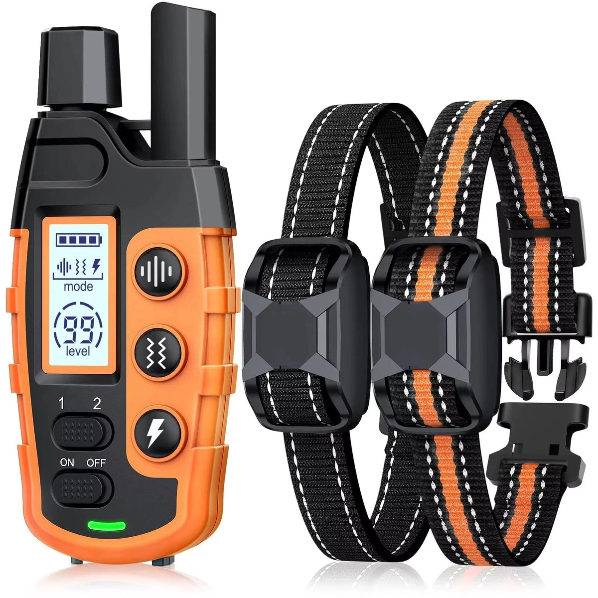 Dog Training Collar Remote Control Waterproof 3 Training Modes
