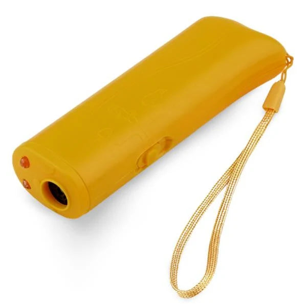 Dog Training Device Handheld Ultrasonic & LED Flashlight