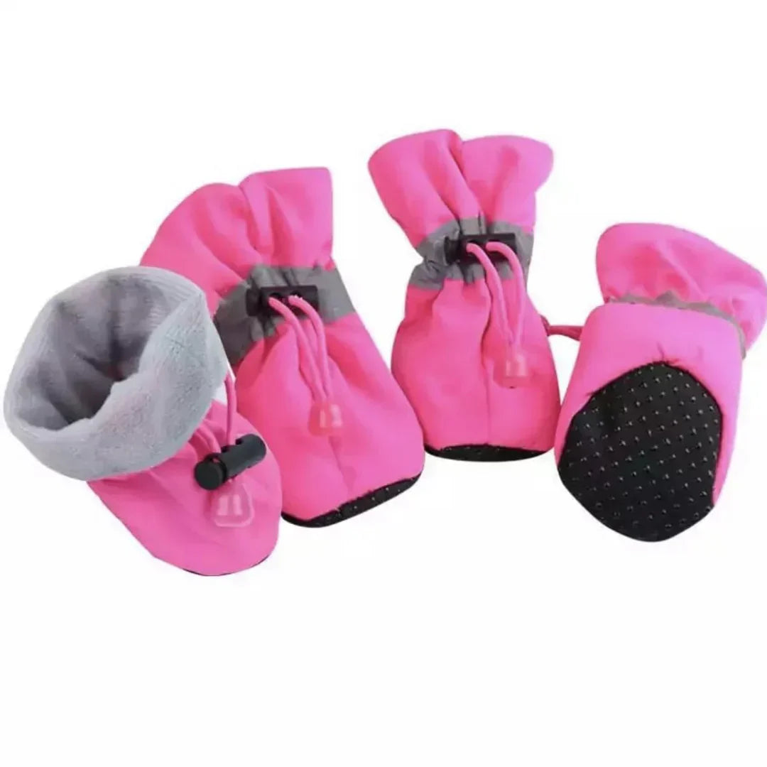 Dog Winter Boots Insulated & Water-Resistant Anti-Slip Sole