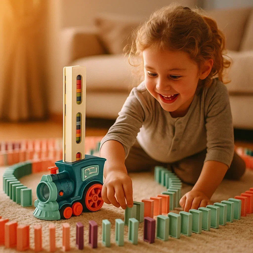 Domino Train Motorized Auto Placement Reusable Cartridge