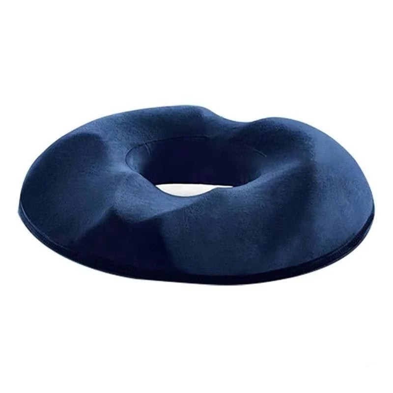 Donut Seat Cushion High-Density Memory Foam Breathable Cover