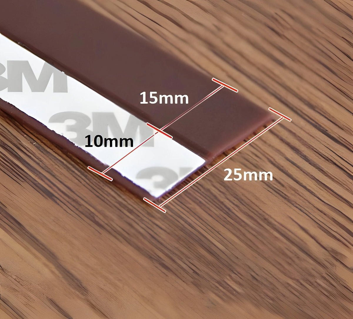 Door & Window Seal Strip Transparent Peel-And-Stick 16.4 Ft