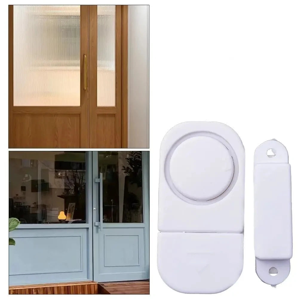 Door and Window Alarm 90 dB Battery-Powered Adhesive Installation