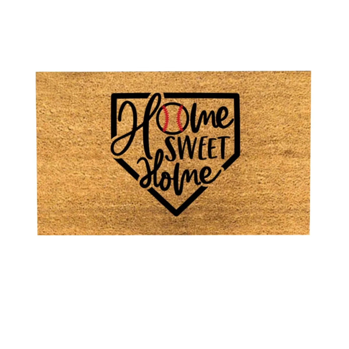 Doormat Coir Fiber Non-Slip Backing Halloween Design