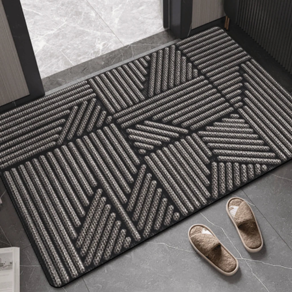 Doormat Dirt & Moisture Absorbing Non-Slip Rubber Backing