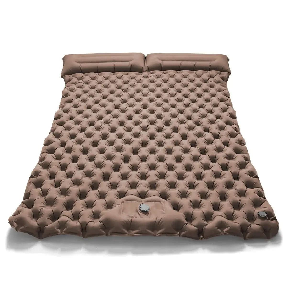 Double Camping Sleeping Mat Self-Inflating Waterproof Lightweight