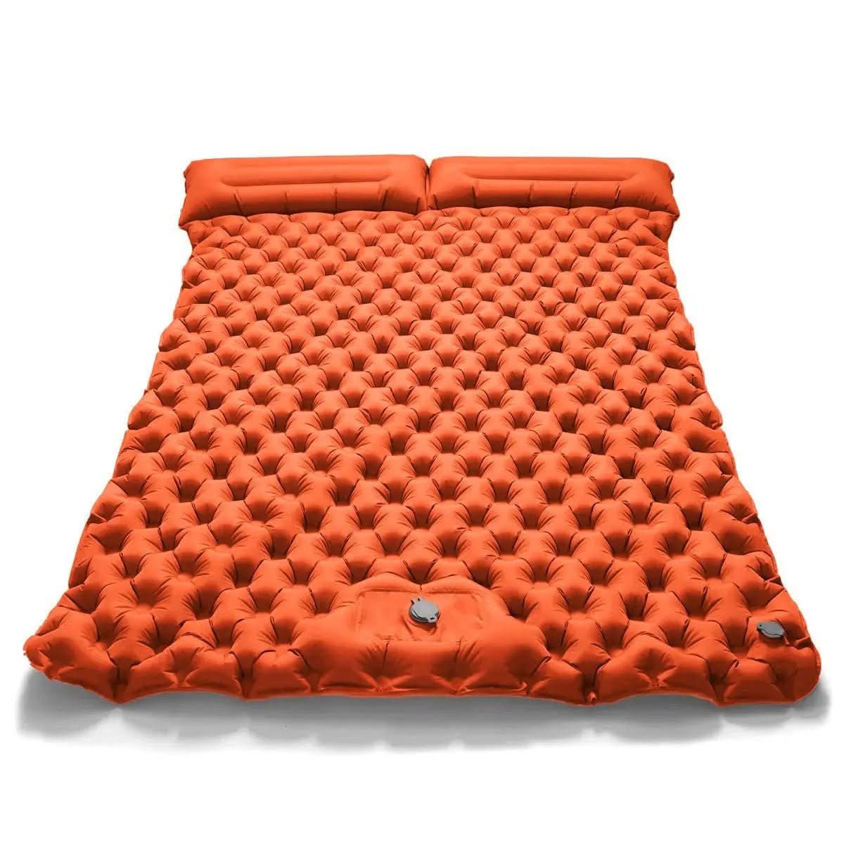 Double Camping Sleeping Pad Self-Inflating Lightweight Waterproof