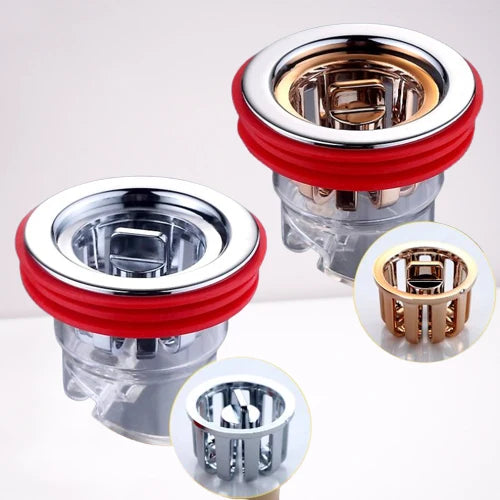 Drain Filter Plug Odor-Blocking ABS 33–45 mm Fit