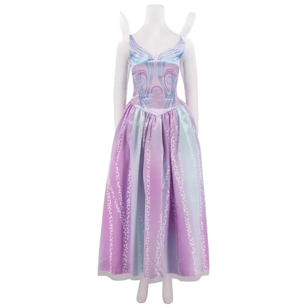Dress Fitted Bodice & Layered Skirt Sparkling Accents