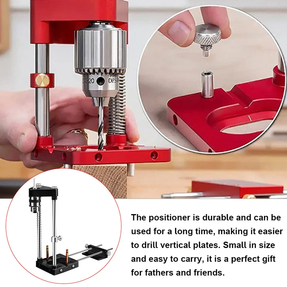 Drill Guide Adjustable 90° Precision 2 Inch Capacity
