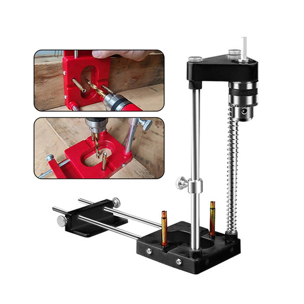 Drill Guide Adjustable 90° Precision 2 Inch Capacity