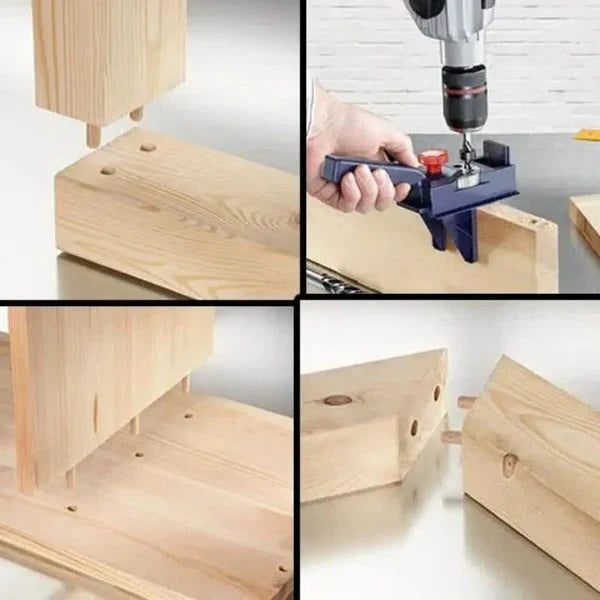 Drill Guide Adjustable Fence & Depth Control