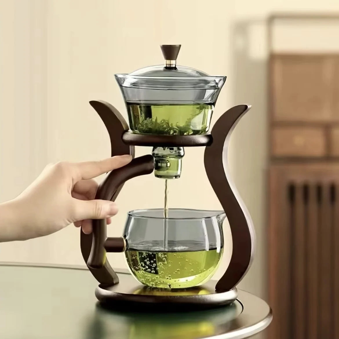 Drip Pot Magnetic Flow Control Built-In Infuser