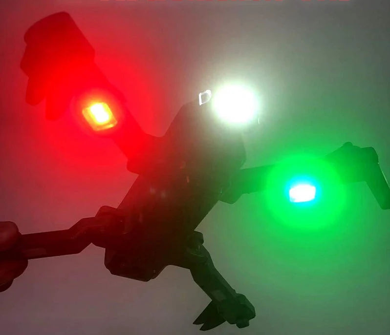 Drone Strobe Light Multicolor Flashing USB Rechargeable