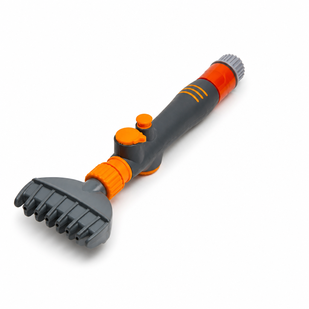 Dual-Action Aqua-Comb Pool Cartridge Cleaner (Universal Hose Fit)