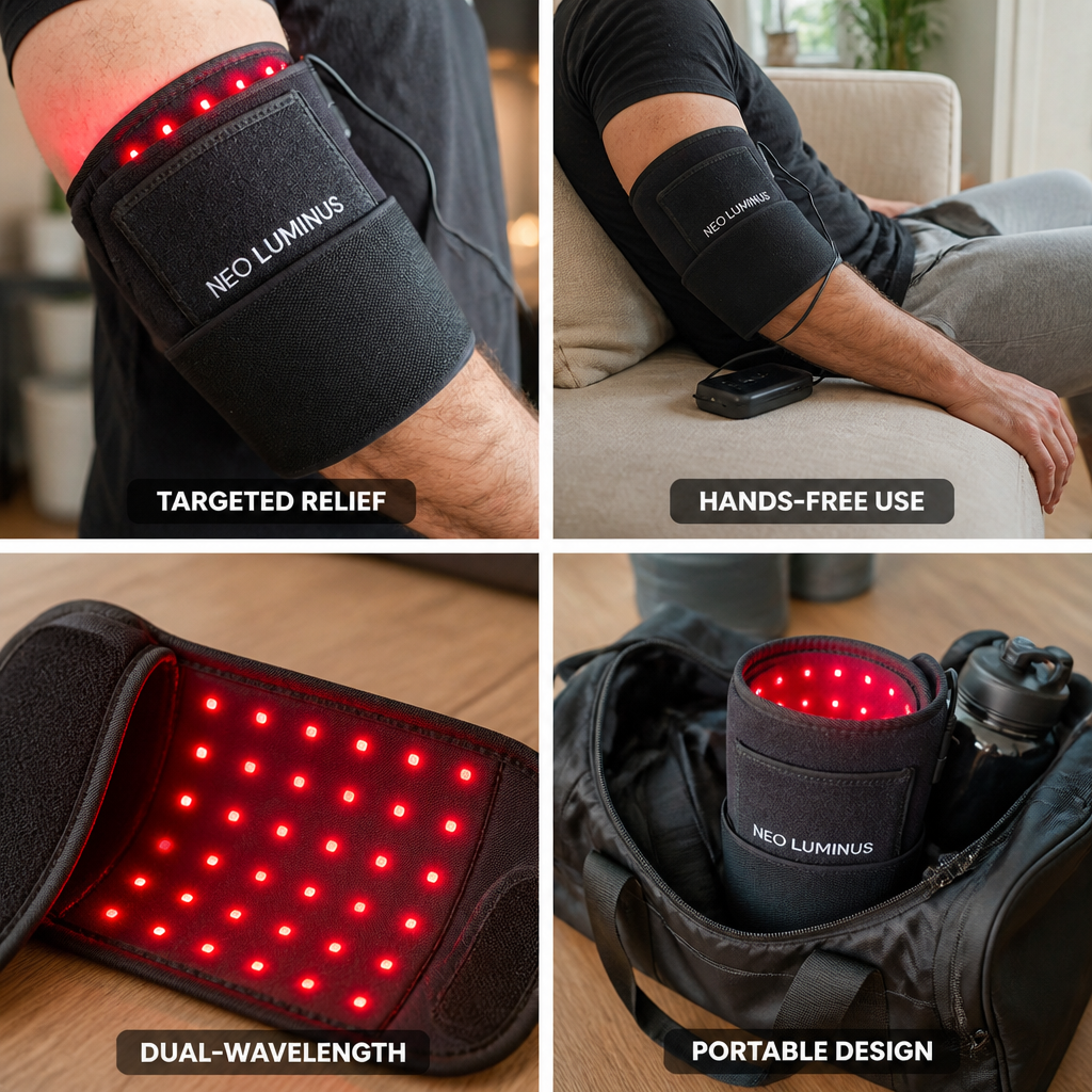 Dual-Wavelength Red & Near-Infrared Light Therapy Pad