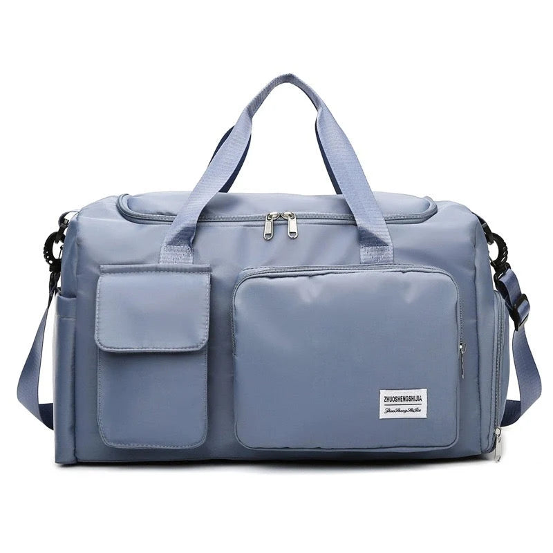 Duffel Bag Separate Shoe Compartment Water-Repellent Design