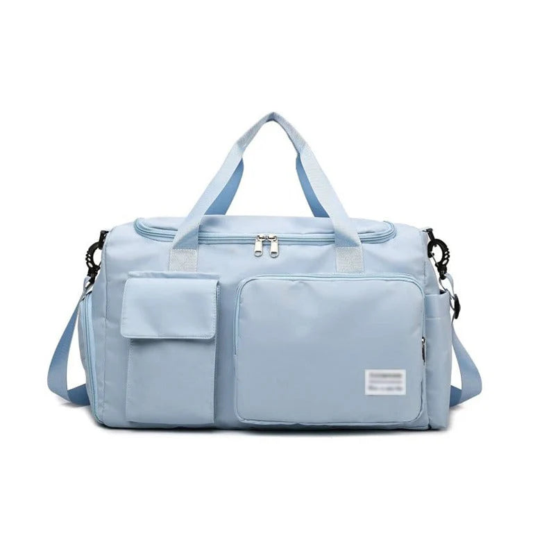Duffel Bag Separate Shoe Compartment Water-Repellent Design