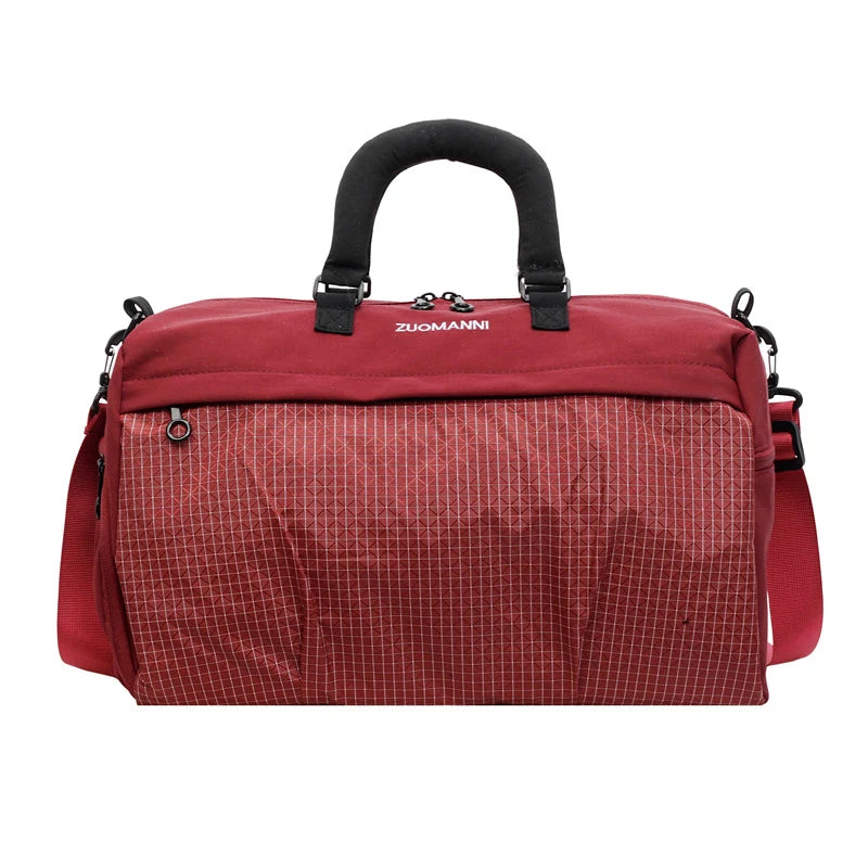 Duffel Bag Spacious Main Compartment Multiple Pockets & Padded Handles