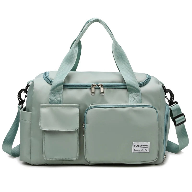Duffel Bag Water-Resistant Spacious Shoe Pocket