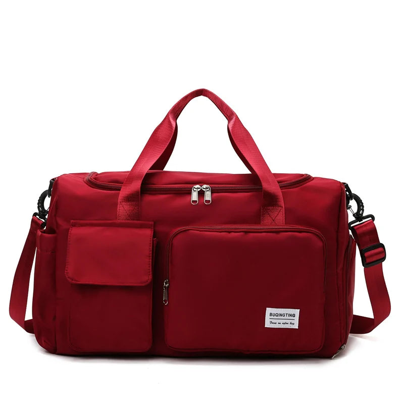 Duffel Bag Water-Resistant Spacious Shoe Pocket